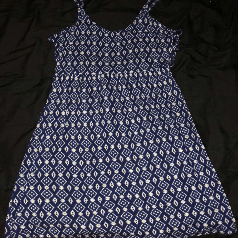 Tribal print spaghetti strap dress